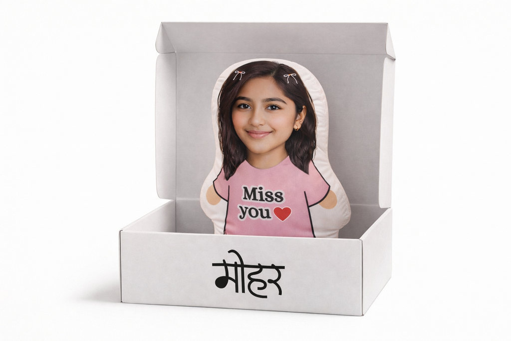 Personalised Girlfriend Photo Pillow (Pink)